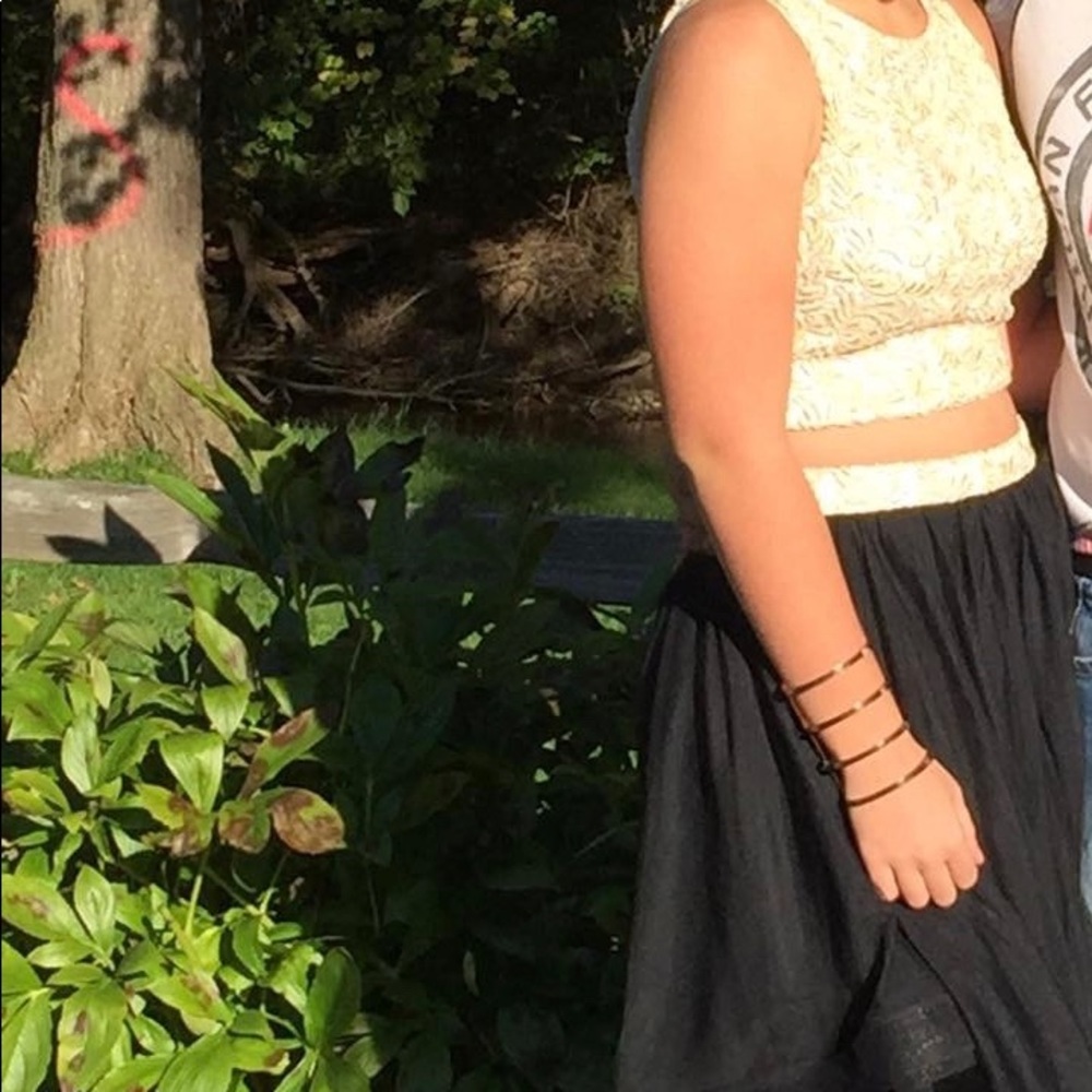 LONG 2 PIECE HOMECOMING DRESS‼️